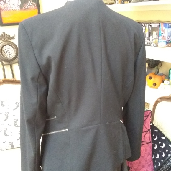 Punk, Gothic, Black Blazer - Picture 4 of 5